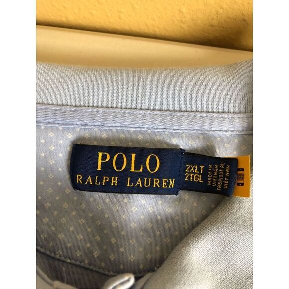 Polo Ralph Lauren Short Sleeve Polka Dot Shirt Size 2XLT - Picture 6 of 8